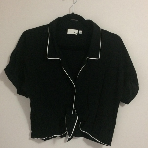 Wilfred Free Tie Front Blouse - Picture 2 of 2